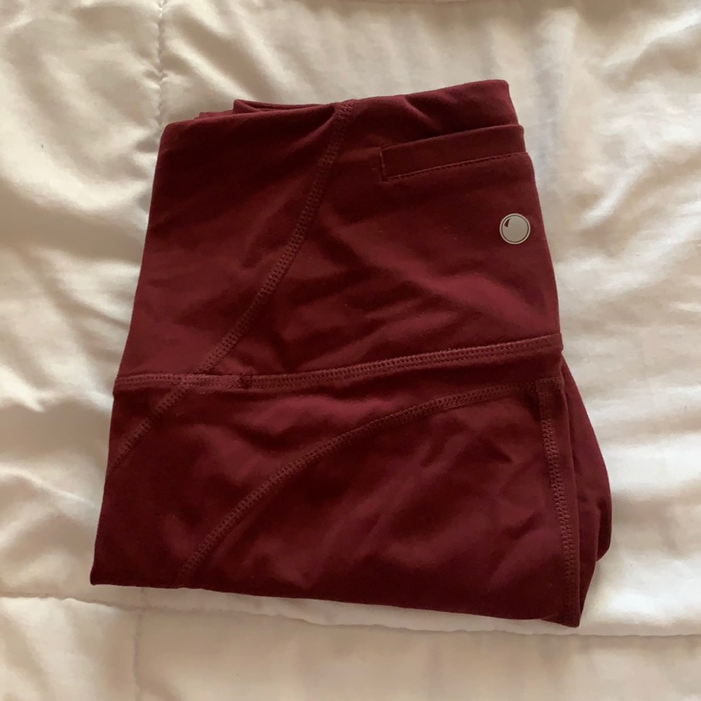 Yogalicious Marion Red Leggings